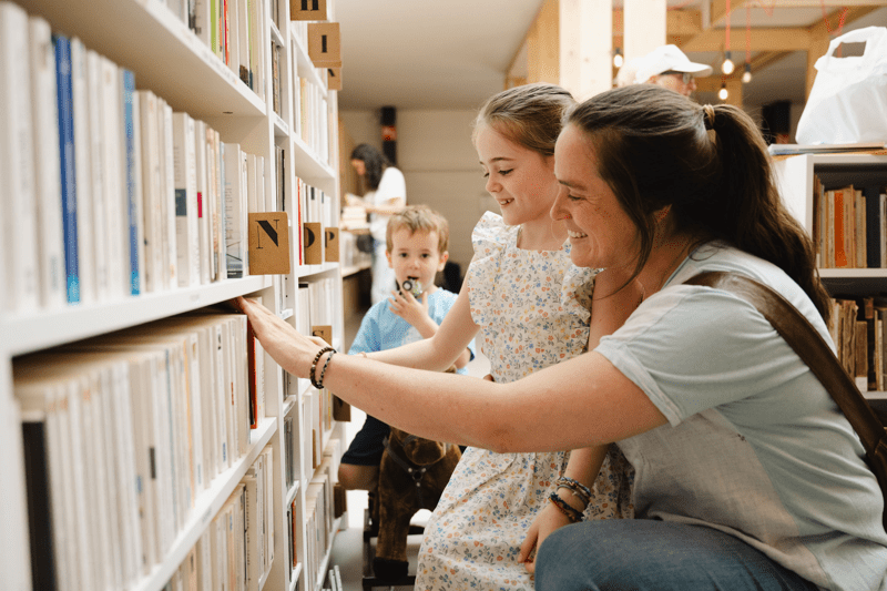 Rayon livre du magasin de seconde-main de Malmedy
