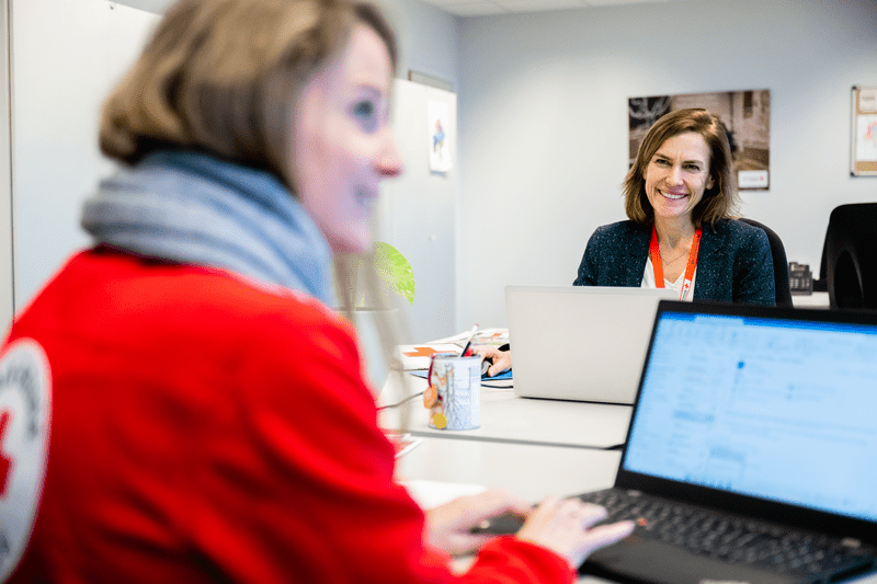 Employés de la Croix-Rouge